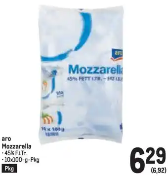 Metro aro Mozzarella Angebot