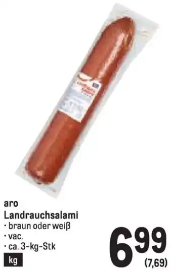 Metro aro Landrauchsalami Angebot