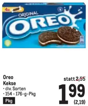 Metro Oreo Kekse Angebot