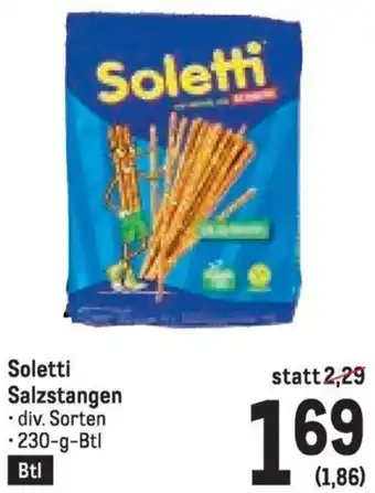 Metro Soletti Salzstangen Angebot