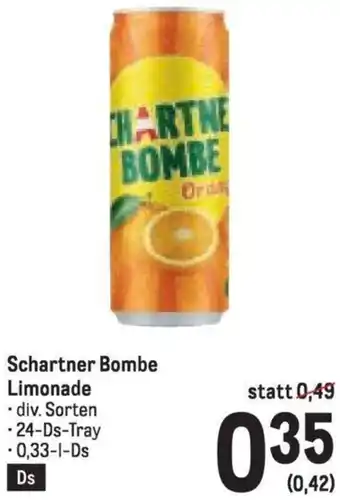 Metro Schartner Bombe Limonade Angebot
