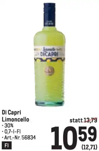 Metro Di Capri Limoncello Angebot