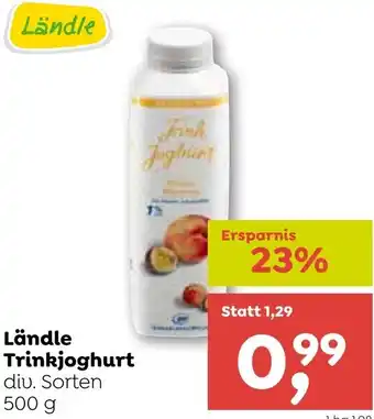 ADEG Ländle Trinkjoghurt Angebot