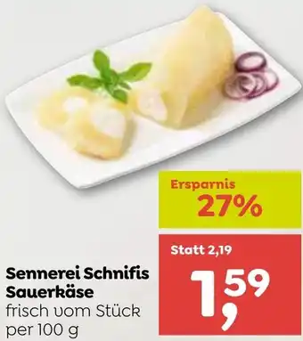 ADEG Sennerei Schnifis Sauerkäse Angebot