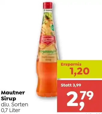 ADEG Mautner Sirup Angebot