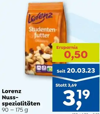 ADEG Lorenz Nuss- spezialitäten Angebot