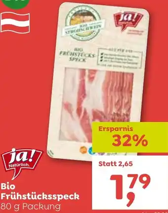 ADEG Bio Frühstücksspeck Angebot