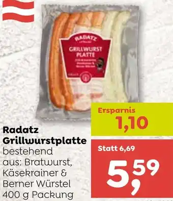 ADEG Radatz Grillwurstplatte Angebot