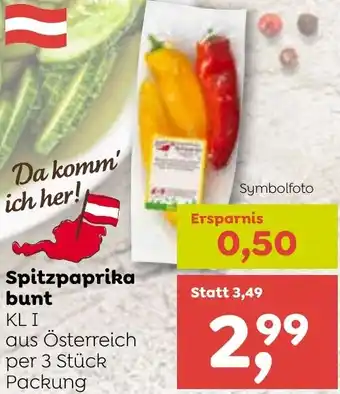 ADEG Spitzpaprika bunt Angebot