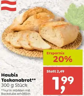 ADEG Haubis Toskanabrot Angebot