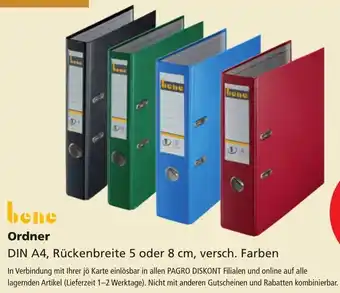 Pagro Diskont Ordner Angebot