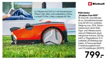 Hellweg Mähroboter ,,Freelexo Cam 500 Angebot