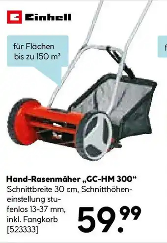 Hellweg Hand-Rasenmäher,,GC-HM 300 Angebot