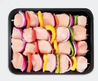 Metro Hühner Spieße mit Gemüse Angebot
