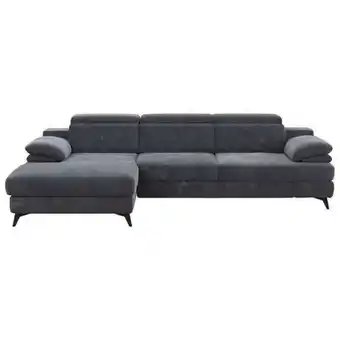 XXXLutz Ecksofa in Chenille Dunkelgrau Angebot