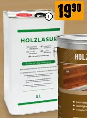 Hornbach Holzlasur 5 I UV-Schutz Angebot