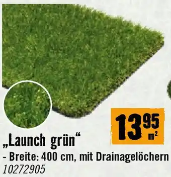 Hornbach Launch grün Angebot