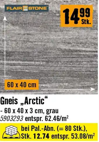 Hornbach Naturstein Gneis Arctic Angebot