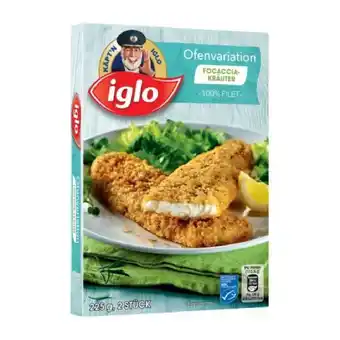 Eurospar iglo Ofenvariationen, ASC Lachs mit Pesto oder Ofenbackfisch MSC versch. Sorten EUROSPAR 1 Packung Angebot