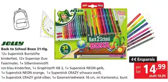 Pagro Diskont JOLLY Back to School Boxx 31-tlg. Angebot