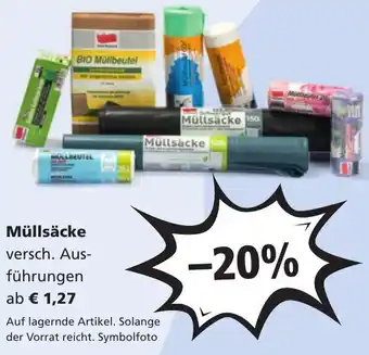Pagro Diskont Müllsäcke Angebot