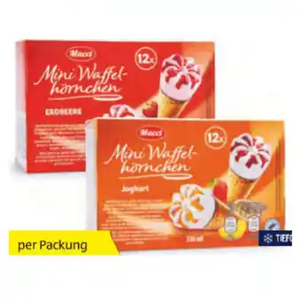 Hofer MUCCI Mini Waffelhörnchen versch. Sorten HOFER 336 Milliliter 1 Packung Angebot