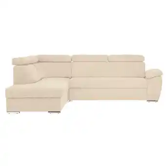 XXXLutz Ecksofa in Chenille Creme Angebot