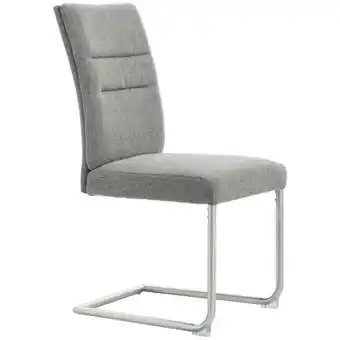 XXXLutz Schwingstuhl in Edelstahl Webstoff Angebot