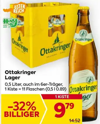 Billa Ottakringer Lager Angebot