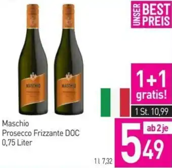 Sutterlüty Maschio Prosecco Frizzante DOC 0,75 Liter Angebot