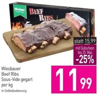 Sutterlüty Wiesbauer Beef Ribs Sous-Vide gegart Angebot