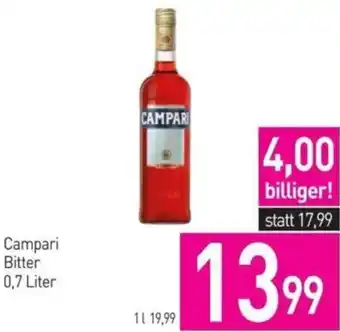 Sutterlüty Campari Bitter 0,7 Liter Angebot