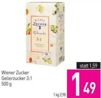 Sutterlüty Wiener Zucker Gelierzucker 500 g Angebot