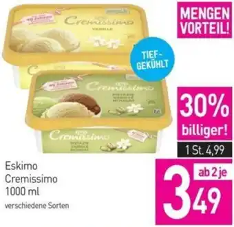 Sutterlüty Eskimo Cremissimo 1000 ml Angebot