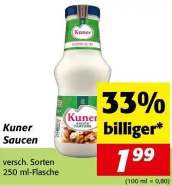 Nah&Frisch Kuner Saucen 250ml Angebot