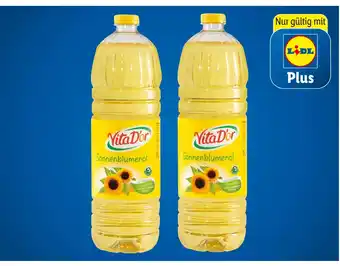 Lidl Vita D'or Sonnenblumenöl Lidl Plus Vorteilspreis 1 Liter 1 Flasche Angebot