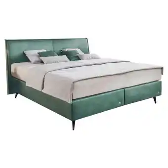 XXXLutz Boxspringbett 160/200 cm in Petrol Angebot