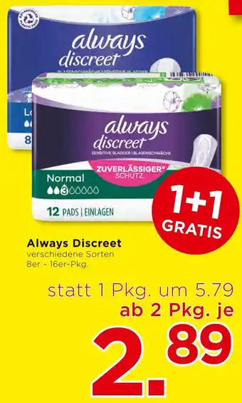 Unimarkt Always Discreet Angebot