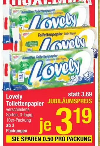 Maximarkt Lovely Toilettenpapier Angebot