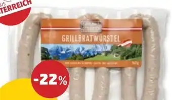 PENNY Grillbratwürstel Angebot