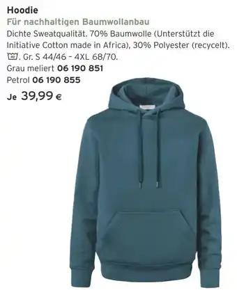 Tchibo Eduscho Hoodie Angebot
