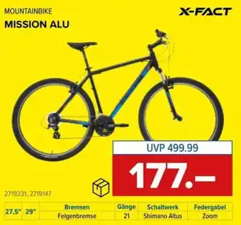 Hervis MOUNTAINBIKE MISSION ALU Angebot