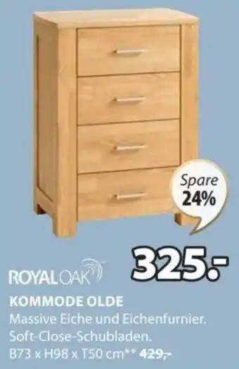 JYSK KOMMODE OLDE Angebot