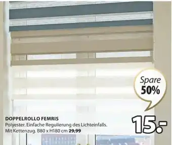 JYSK DOPPELROLLO FEMRIS Angebot