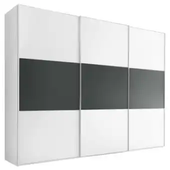 XXXLutz Schwebetürenschrank in Anthrazit, Weiß Angebot