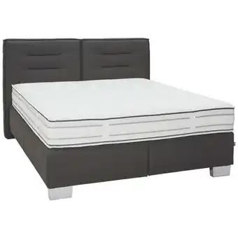 XXXLutz Boxspringbett 160/200 cm in Schwarz Angebot