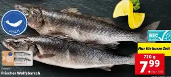 Lidl Cromaris Frischer Wolfsbarsch 720 g Angebot