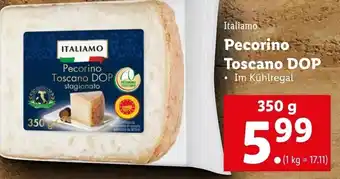 Lidl Italiamo Pecorino Toscano DOP 350 g Angebot