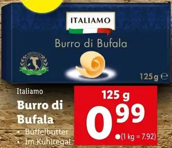 Lidl Italiamo Burro Di Bufala 125 g Angebot