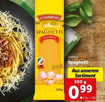 Lidl Combino Spaghetti 500 g Angebot